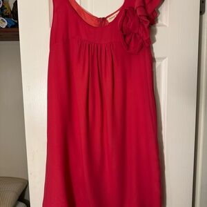 Fashion Spy Hot Pink Ruffled Blouse